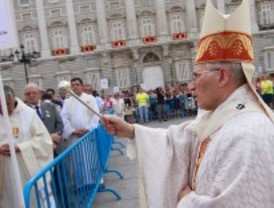 Rouco Varela arremete contra el aborto en el Corpus Christi