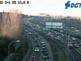 Las carreteras se ven afectadas por Fitur