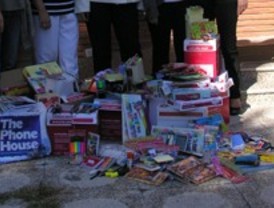 Pozuelo dona a través de Cruz Roja material escolar para los más necesitado