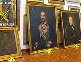 La Guardia Civil recupera varias obras de arte robadas en domicilios