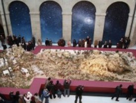 Una treintena de belenes adornan Madrid