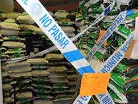 Desmantelado un almacén que albergaba 10,9 toneladas de arroz ilegal en Lavapiés