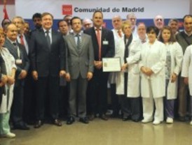 El hospital de Getafe, único en España en recibir el sello 500+