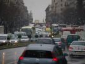 La rotonda de la A-2 que unirá San Blas y Barajas, terminada en abril de 2009