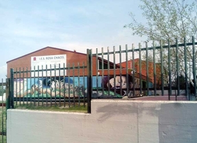 Encierro en el IES Rosa Chacel contra la supresión de la ESO