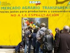 Asociaciones agrarias ofrecen 20.000 kilos de productos a precios del campo