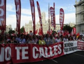 Protestas contra los recortes sociales