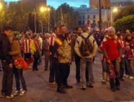 Fallece un hincha del 'Atleti' en la final de Copa