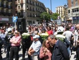 Polémica en un mitin del PP en Lavapiés