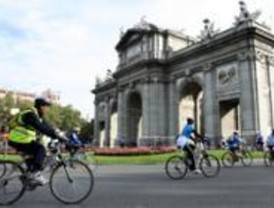 Sólo el 0,5% de los vehículos en movimiento de la capital son bicicletas