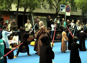 Cientos de niños de convierten en 'padawans' del ejército jedi