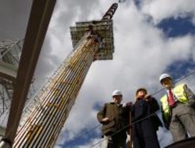 El obelisco de Calatrava se concluirá en octubre