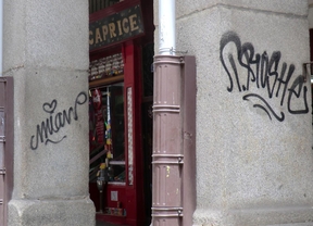 Vandalismo en la plaza Mayor