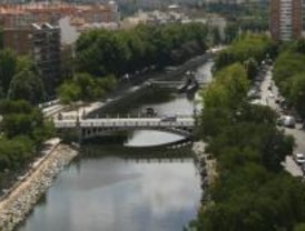 Un colector recogerá agua para el río Manzanares