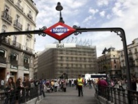 'Performance' solidaria en la Puerta del Sol