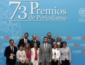 Los príncipes, en la entrega de la APM