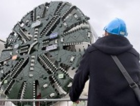 Llega a Madrid la tuneladora que hará el túnel de Atocha-Chamartín