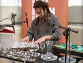 Concierto de percusión en Alcorcón para explorar las posibilidades del vidrio