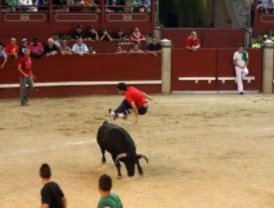 Cinco heridos leves en los encierros de Leganés