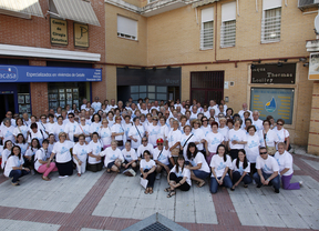 180 personas participan en el campamento de mayores en Getafe