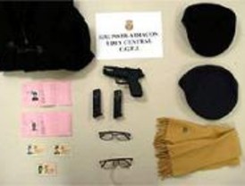 Detenidos en Madrid siete miembros de un grupo de atracadores de bancos
