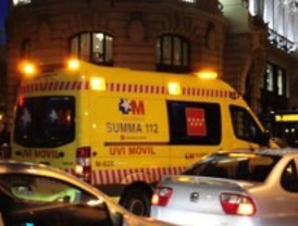 Muere un motorista en la M-607