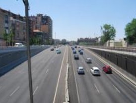 1,2 millones de coches en el puente en las carreteras de Madrid