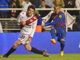 El Barça golea en Vallecas