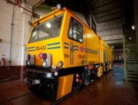Metro ahorra 600.000 euros en la renovación de vehículos de mantenimiento