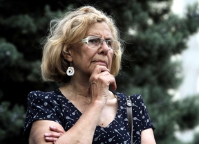 Pablo Iglesias arropa a Carmena y López en La Cornisa