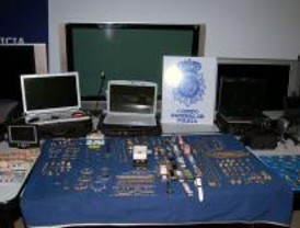 Diez personas han sido detenidas acusadas de robar en domicilios