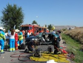 Un muerto y tres heridos graves en los siete accidentes registrados en las carreteras en menos de 24 horas