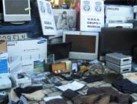 Seis detenidos acusados de hurto y robo con violencia e intimidación