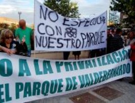 No a transferir la titularidad del parque de Valdebernardo