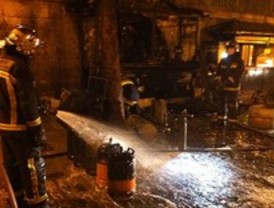 Incendio en una churrería en El Escorial