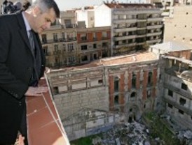 El PSOE pide expropiar ya el frontón Beti Jai