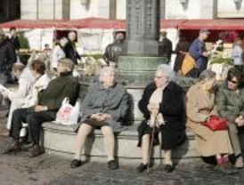 Las pensiones suben casi un 7% a pesar de la crisis