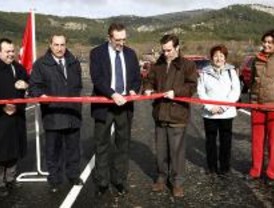 Nuevo acceso al parque de bomberos de Navacerrada