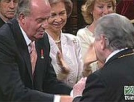 Antonio Gamoneda recibe el premio Cervantes en Alcalá