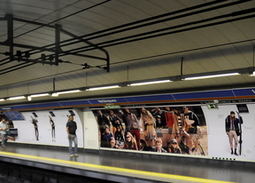 Las nuevas 'meninas' del metro de Velázquez