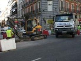 Los trabajos de pavimentación afectan a Serrano y a otras seis calles más