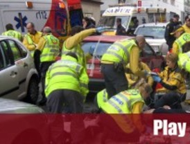 Dos presuntos delincuentes, heridos de bala en la cabeza en una persecución policial