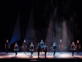 El grupo Celtics Legens en los jardines de Sabatini