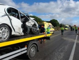 Seis heridos en dos accidentes de tráfico