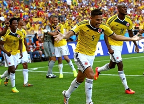 Colombia no se acuerda de Falcao y golea a Grecia