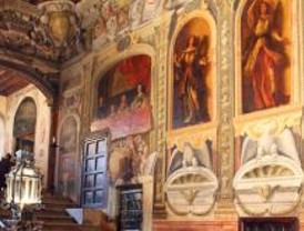 BBVA restaurará las pinturas murales de la escalera de las Descalzas