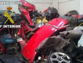 Encuentran 66 vehículos robados en Casarrubuelos