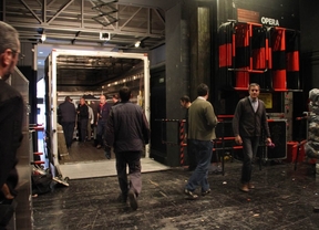 Los bombos del Sorteo de Navidad ya están en el Teatro Real