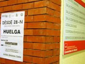 Unos 2.000 funcionarios de la Justicia madrileña acuerdan una huelga indefinida