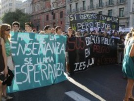 Huelga en educación los días 20 y 21 con dos días de manifestaciones, el 14 y el 22
